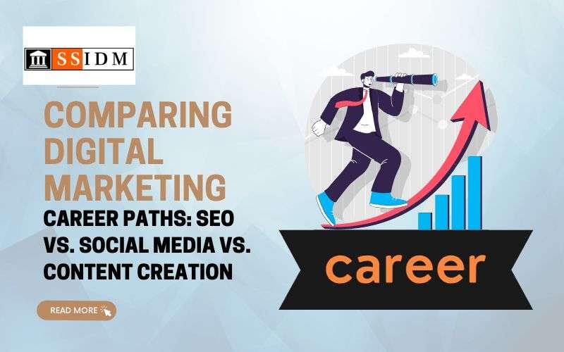 Comparing digital marketing career paths